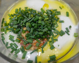 Foto del paso 2 de la receta: Espagueti de calabacín en salsa de yogurt. (mar y montaña)