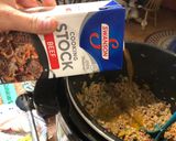 A picture of step 2 of Stuffed Pepper Soup.
