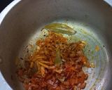 A picture of step 2 of Green Gram Curry.