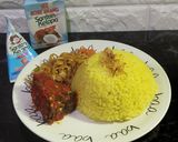 Foto langkah ke 5 dari resep Nasi kuning magic com.