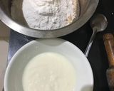 A picture of step 2 of Wheat bran and oats uttapam.