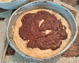 Foto del paso 5 de la receta: Torta marmolada de aceite con pasas de uva