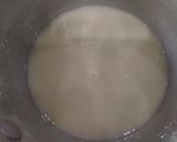 A picture of step 3 of Home made Condensed milk.