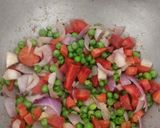 A picture of step 1 of Spinach Soup.