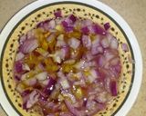 Foto del paso 6 de la receta: Ensalada de yuca con pechuga desmeuzada y torrejas de berenjenas