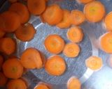A picture of step 2 of Chocolate carrot wheat cake.