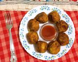 A picture of step 10 of Cheese Fish Balls.