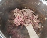 A picture of step 5 of Dad's Spag Bol.