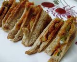 A picture of step 5 of Veg Masala Sandwich.