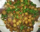 Chana chat recipe recipe step 5 photo