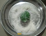 A picture of step 6 of Paan Coconut Ladoo.