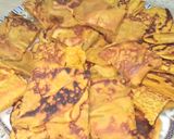 A picture of step 2 of Besan ke ulte palte.