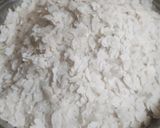 A picture of step 1 of Poha chivda.