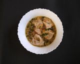A picture of step 9 of Veg Wonton soup.