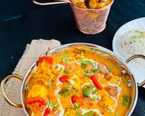 A picture of step 10 of Paneer Tikka Masala.