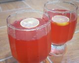 A picture of step 4 of Lemonade Rooh Afza Drink.