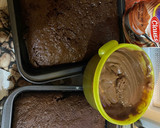 Foto del paso 2 de la receta: Pastel de chocolate relleno de dulce de leche y ganache de chocolate con sprinkles