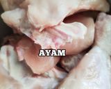 Gambar langkah 1 resipi Singgang Ayam.