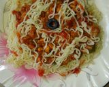 A picture of step 7 of Spicy Chicken noodles.
