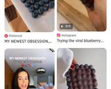 Foto del paso 6 de la receta: Tiktok trending: Choc Blueberry Bark 🫐🍫🤯 // Barra de chocolate & arándanos