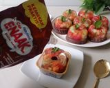 Foto langkah ke 7 dari resep Puding Jeli Buah Cokelat.