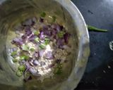 A picture of step 1 of Pav pakora.