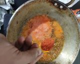 A picture of step 3 of Tomato pickle.