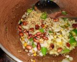 A picture of step 2 of Masala Poha.