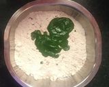 A picture of step 4 of Special Palak Poori.