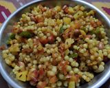 A picture of step 9 of Sabudana khichdi.