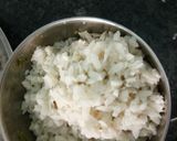 A picture of step 5 of Surti locho recipe (Gujarati Street food recipe).