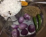 A picture of step 1 of Cabbage carrot thoran/ kerala style.