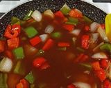 Foto del paso 7 de la receta Pollo agridulce 🍗 con fideos de arroz 🍜