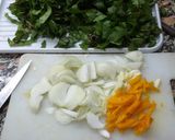 Foto del paso 1 de la receta: Tortilla de hojas de remolachas