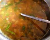 A picture of step 6 of Chana dal curry.