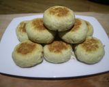 Foto langkah ke 6 dari resep RESEP Bakpia kering Renyah isi durian.
