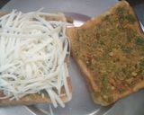A picture of step 4 of Bread pizza.