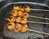 Foto langkah ke 6 dari resep Bakso Bakar Manis Pedas.