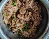 A picture of step 2 of Peanut rajma kofta curry.