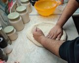 Φωτογραφία βήματος 8 της συνταγής Πίτσα με χειροποίητη ζύμη & σάλτσα. Αντώνης