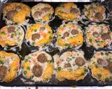 A picture of step 7 of Meatball PotPie.