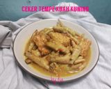 Foto langkah ke 6 dari resep Ceker Tempe Kuah Kuning.