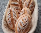 Foto langkah ke 6 dari resep Hearth Bread/Mirukuhasu.