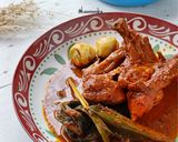 Foto langkah ke 7 dari resep Rendang Ayam Telur Puyuh Khas Minang.