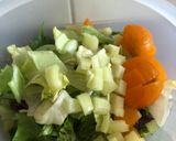 Zöld pesztós csirke, fürjtojásos salátával recept fázis 3 fotója