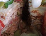 Foto del paso 1 de la receta: Torre de panqueques!!