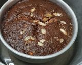 A picture of step 7 of Bourbon biscuit cake.