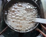 A picture of step 5 of Homemade Ghee/ clarified butter.