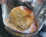A picture of step 2 of Kanji vada.