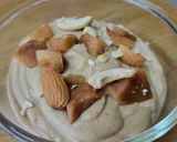 A picture of step 2 of Sattu smoothie.